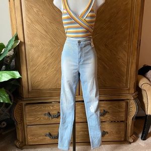 Hollister Light Denim High Waisted Skinny Jean